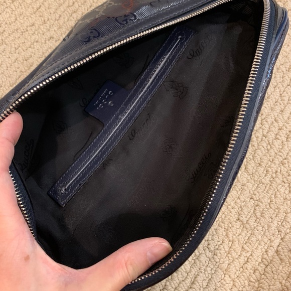 NWT Authentic Gucci GG Plus Zip Belt Purse Bag - Picture 8 of 10